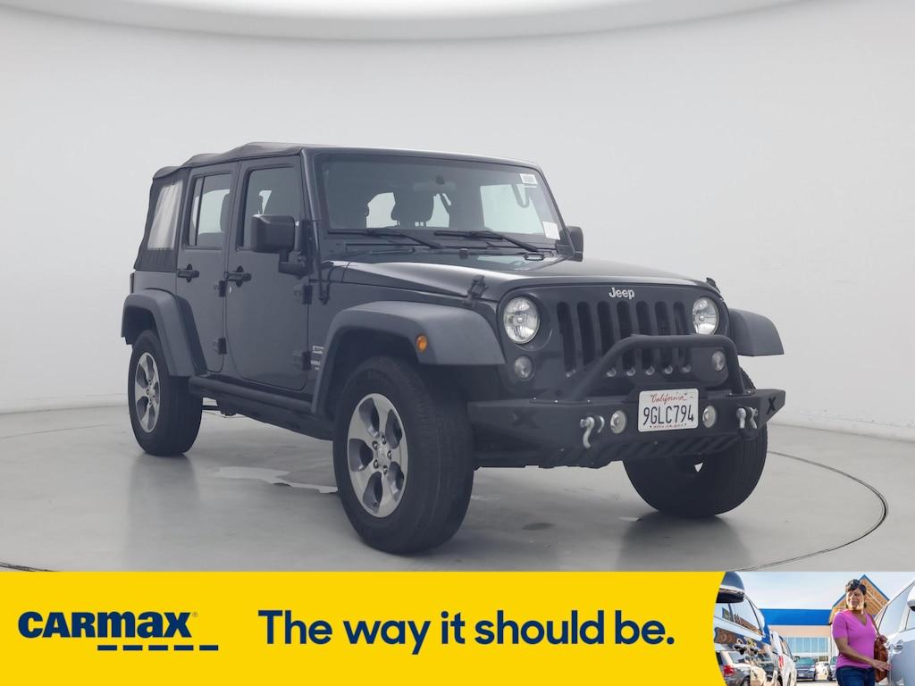 used 2017 Jeep Wrangler car, priced at $21,998