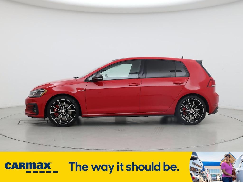 used 2021 Volkswagen Golf GTI car, priced at $27,998