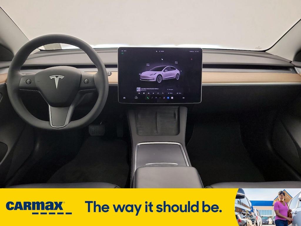 used 2022 Tesla Model 3 car, priced at $27,998