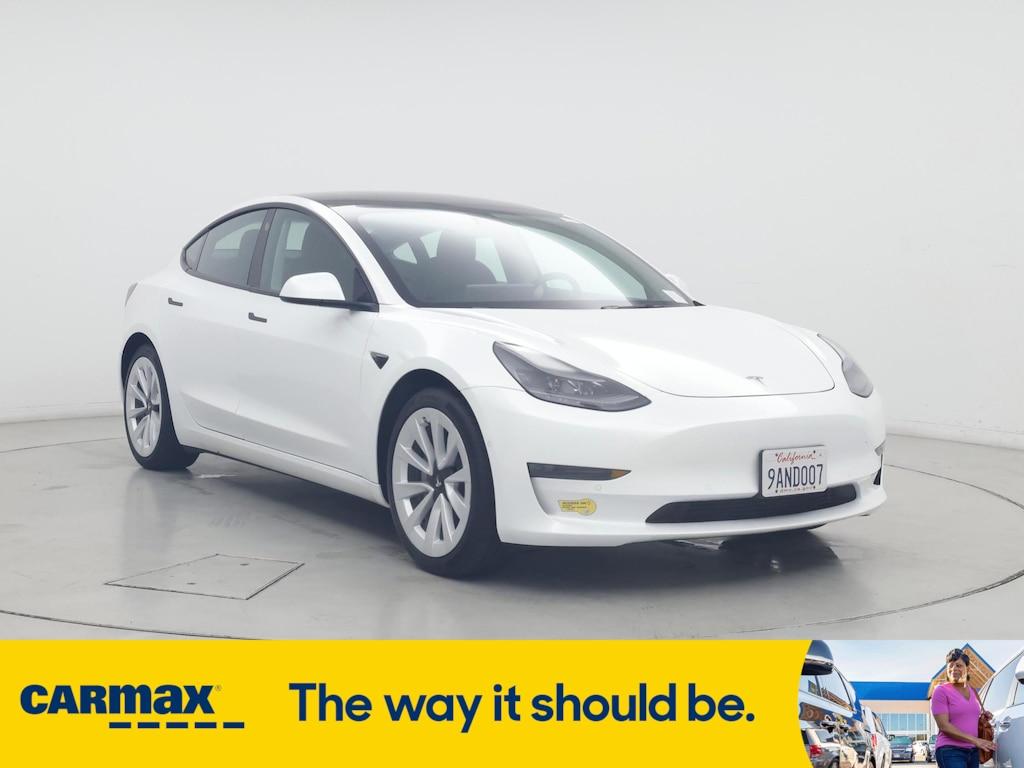 used 2022 Tesla Model 3 car, priced at $27,998