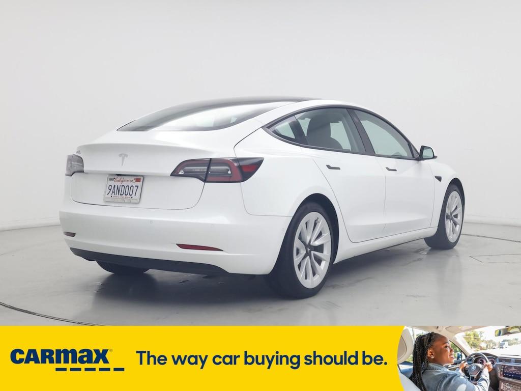 used 2022 Tesla Model 3 car, priced at $27,998