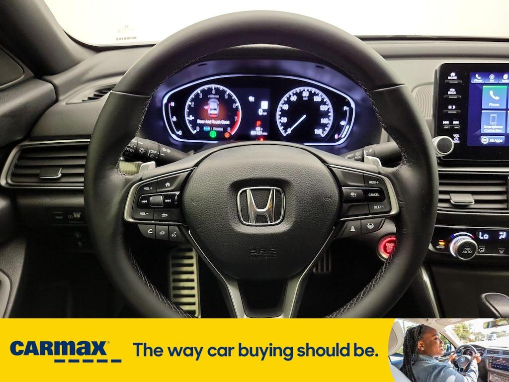 used 2022 Honda Accord car, priced at $28,998