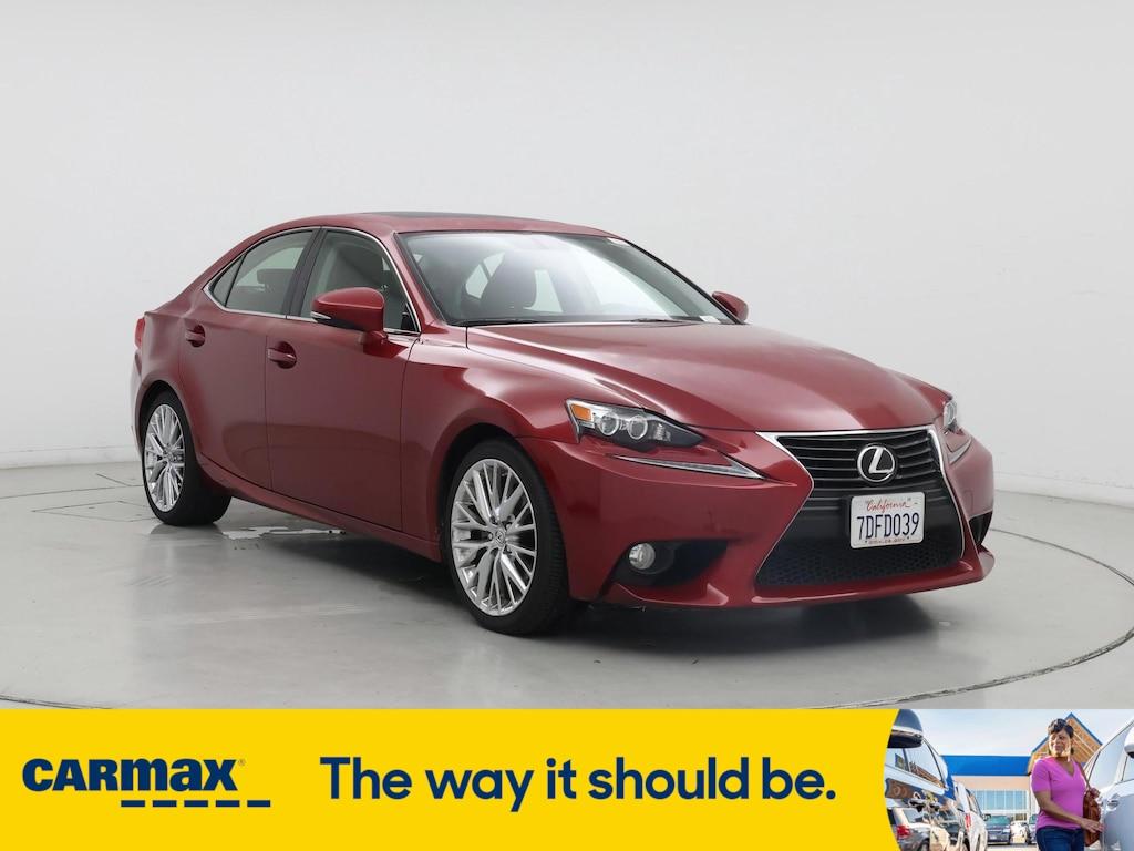 used 2014 Lexus IS 250 car, priced at $20,998