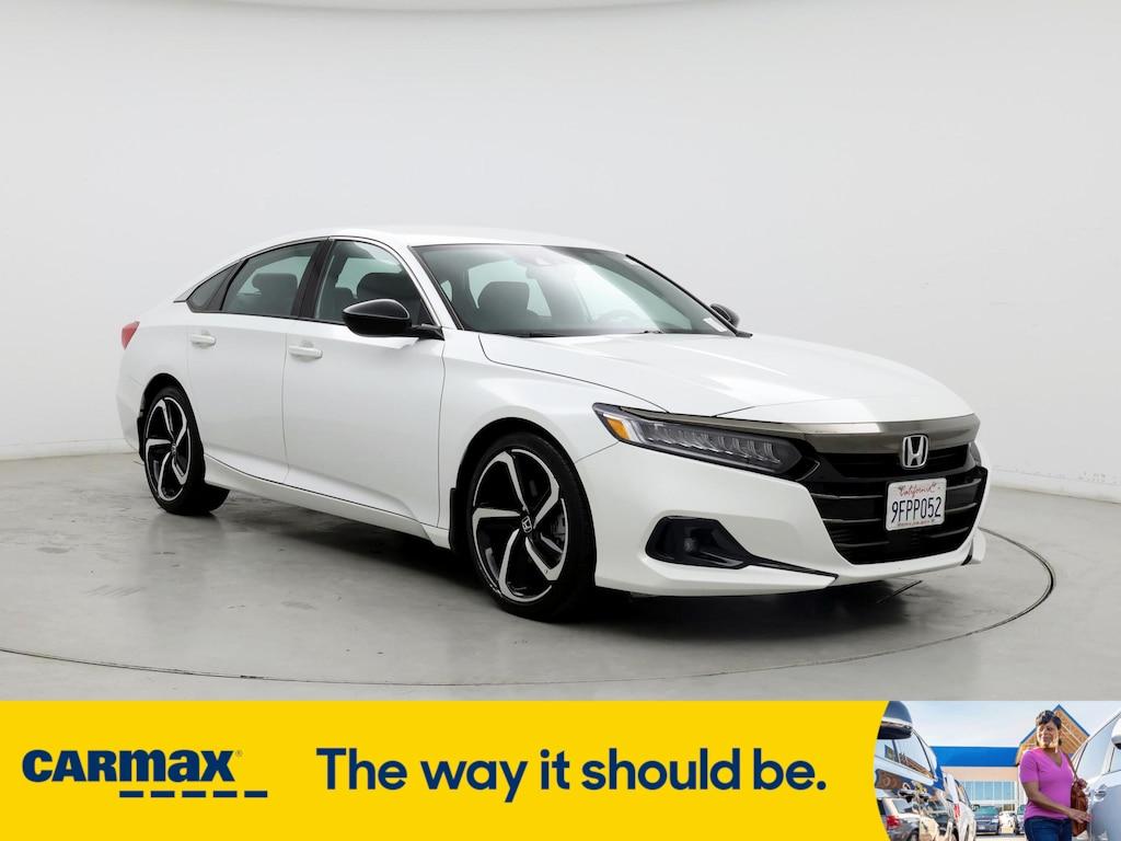 used 2022 Honda Accord car, priced at $27,998