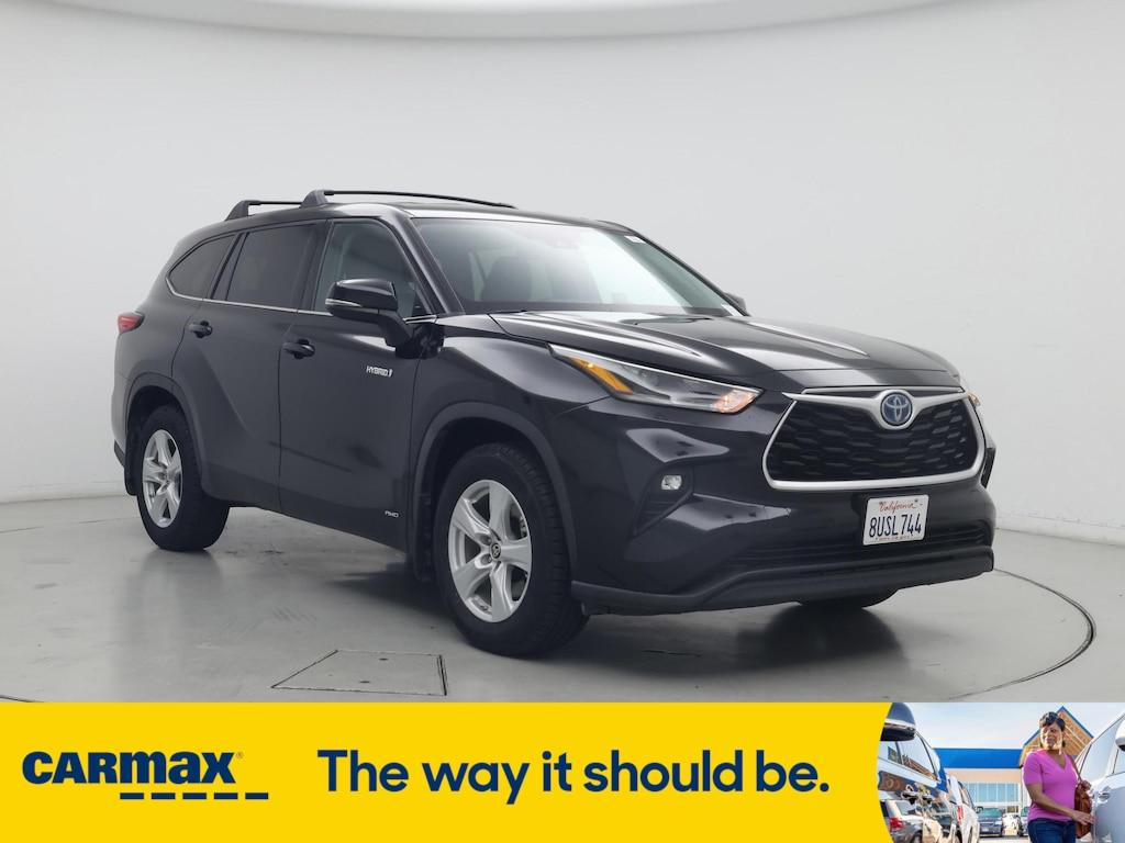 used 2021 Toyota Highlander Hybrid car, priced at $36,998