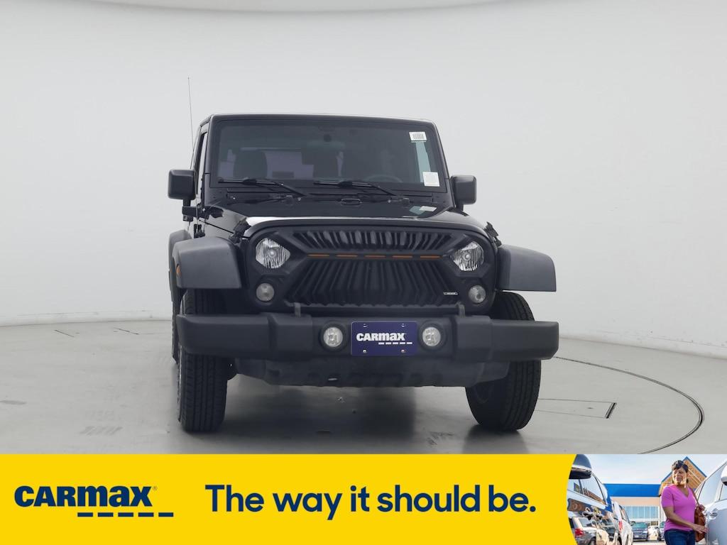 used 2015 Jeep Wrangler car, priced at $18,998
