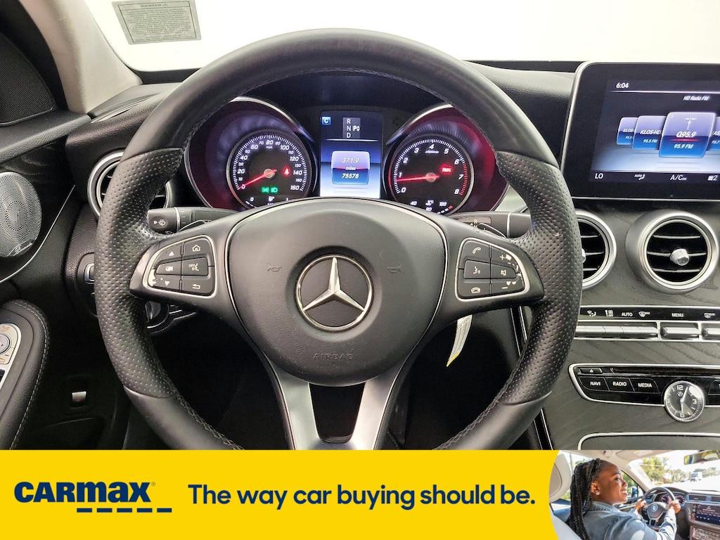 used 2017 Mercedes-Benz C-Class car, priced at $18,998