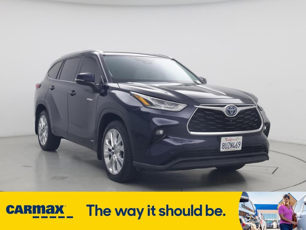 used 2021 Toyota Highlander Hybrid car, priced at $44,998