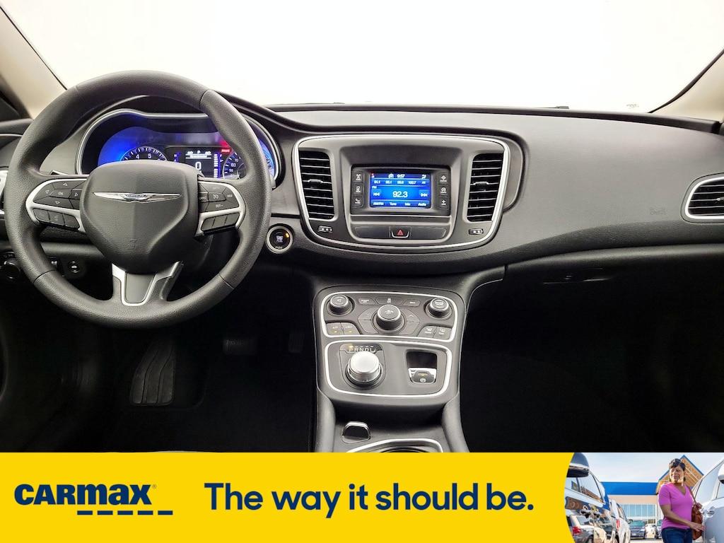 used 2015 Chrysler 200 car, priced at $10,998