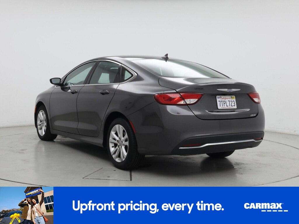 used 2016 Chrysler 200 car, priced at $13,998