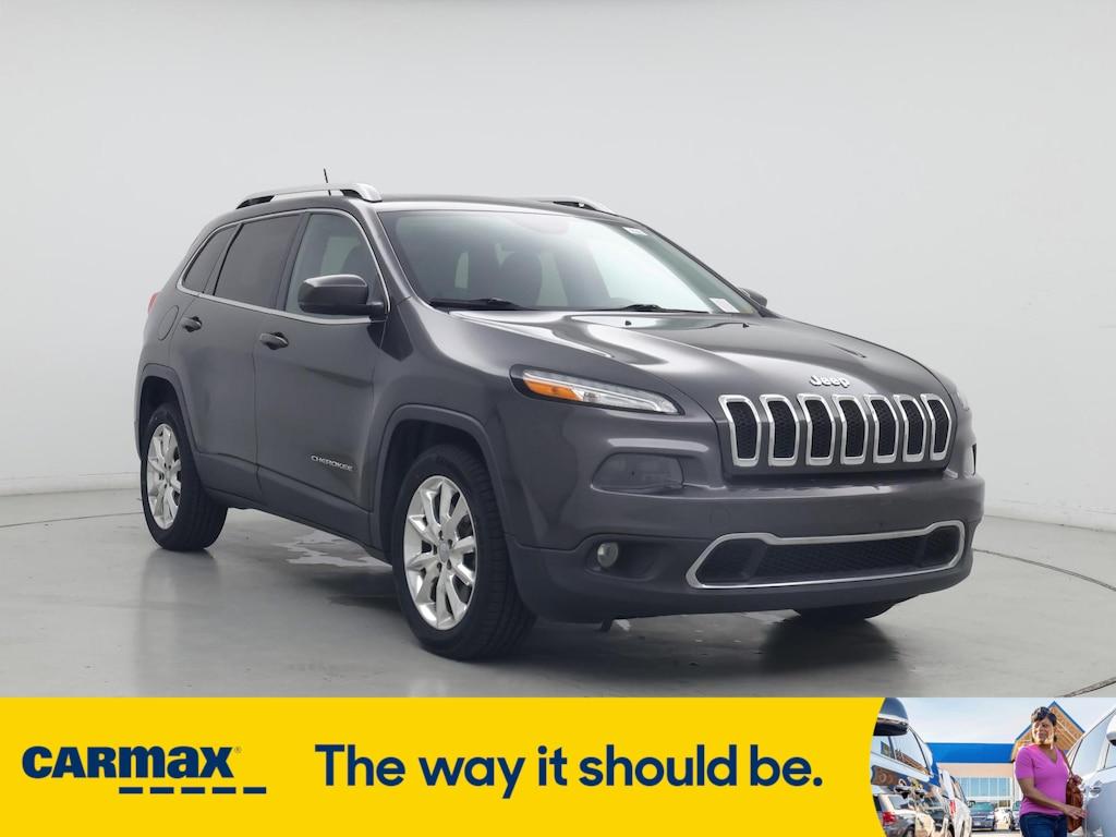 used 2014 Jeep Cherokee car, priced at $13,998