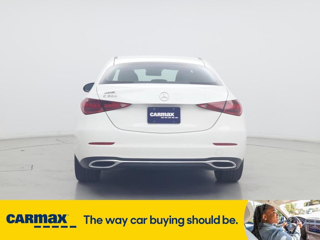 used 2022 Mercedes-Benz C-Class car, priced at $31,998
