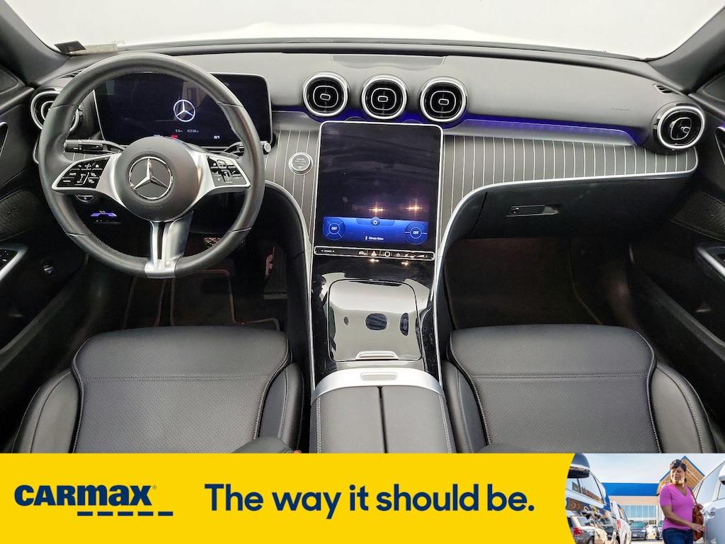 used 2022 Mercedes-Benz C-Class car, priced at $31,998