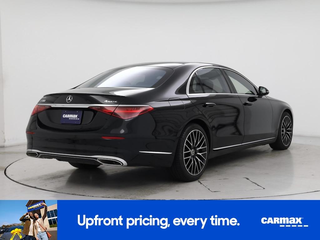 used 2021 Mercedes-Benz S-Class car, priced at $73,998