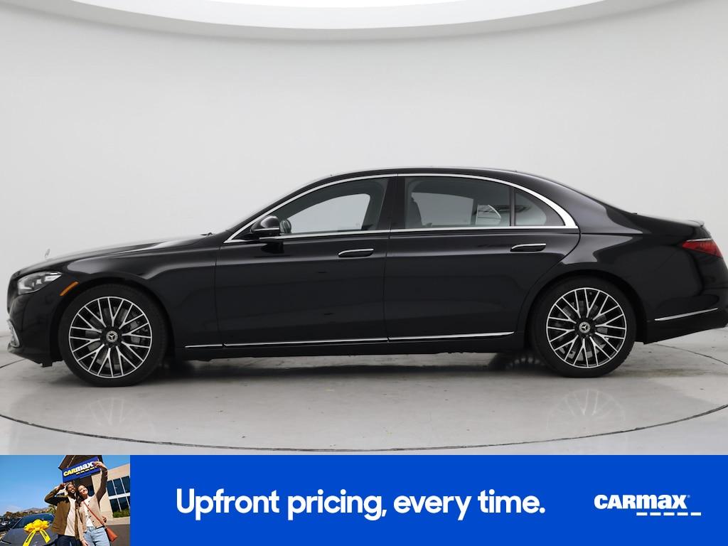 used 2021 Mercedes-Benz S-Class car, priced at $73,998