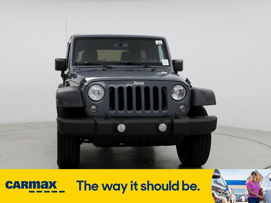 used 2015 Jeep Wrangler car, priced at $19,998