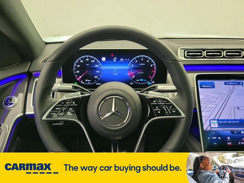 used 2022 Mercedes-Benz S-Class car, priced at $74,998
