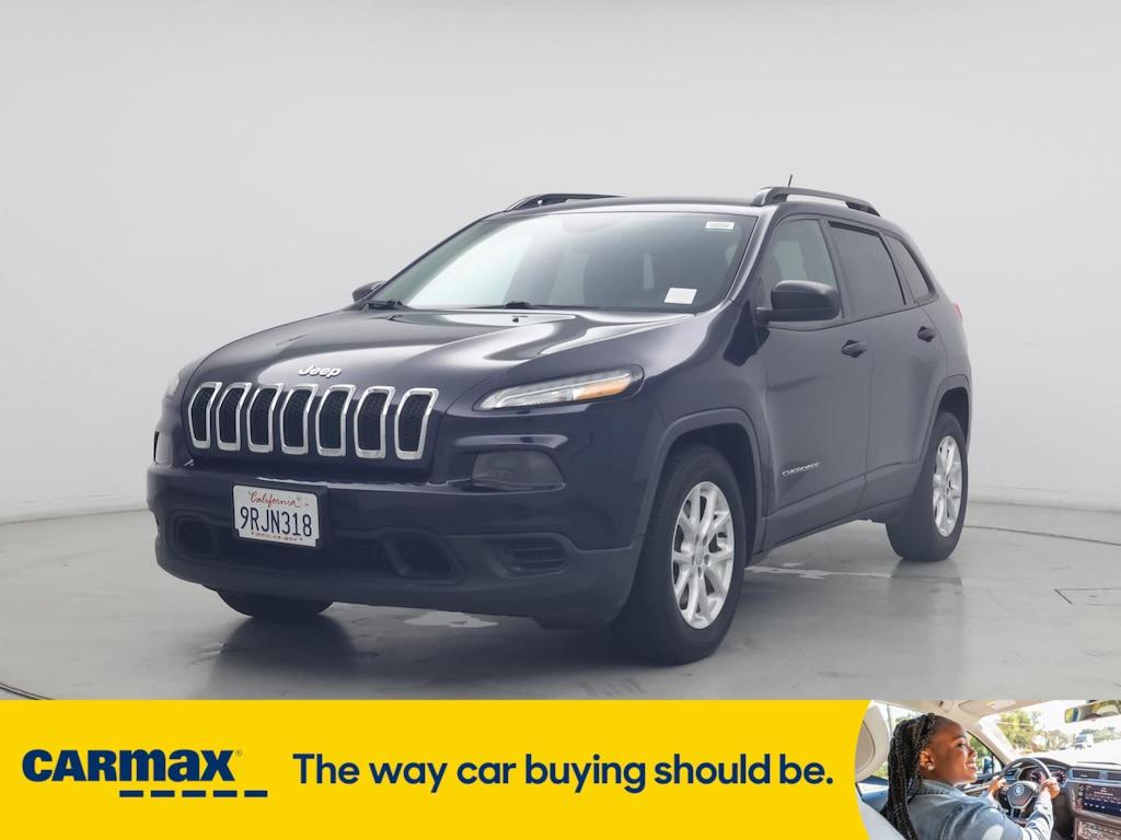 used 2016 Jeep Cherokee car, priced at $12,599