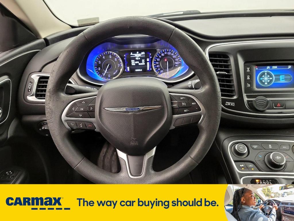 used 2015 Chrysler 200 car, priced at $8,998