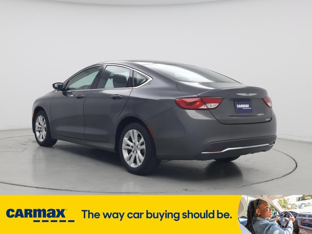 used 2015 Chrysler 200 car, priced at $8,998