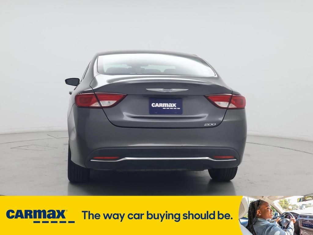used 2015 Chrysler 200 car, priced at $8,998