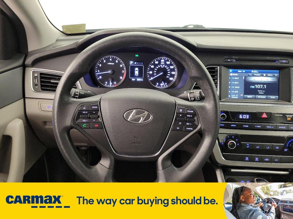 used 2017 Hyundai Sonata car, priced at $13,998