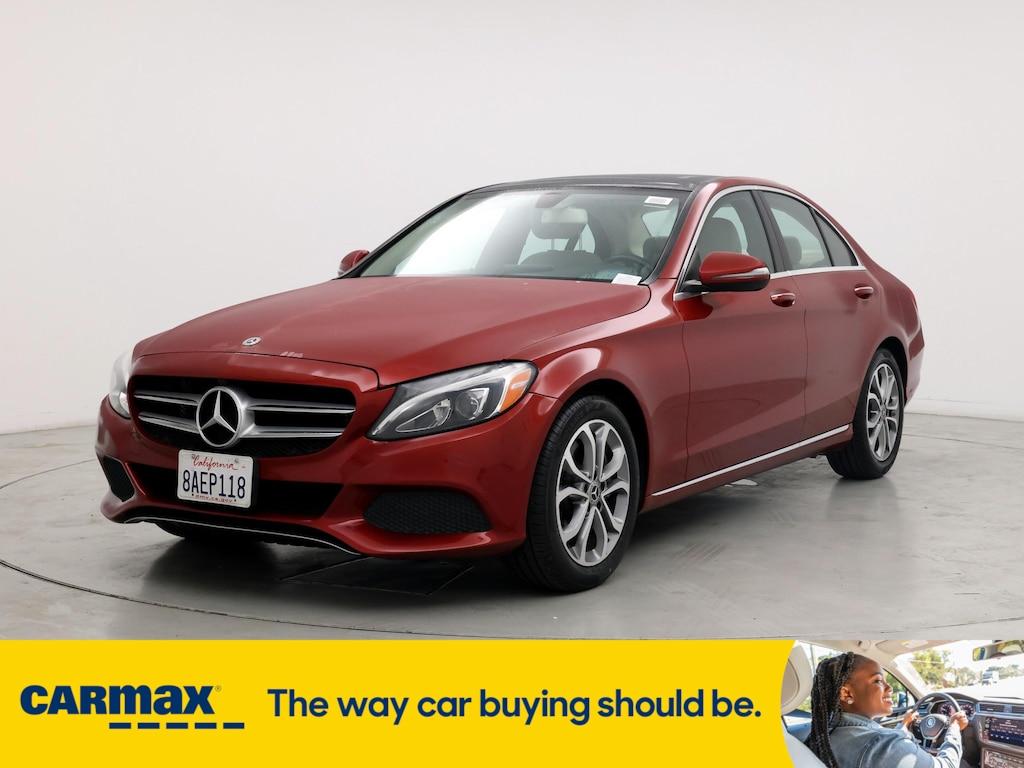 used 2018 Mercedes-Benz C-Class car, priced at $17,998