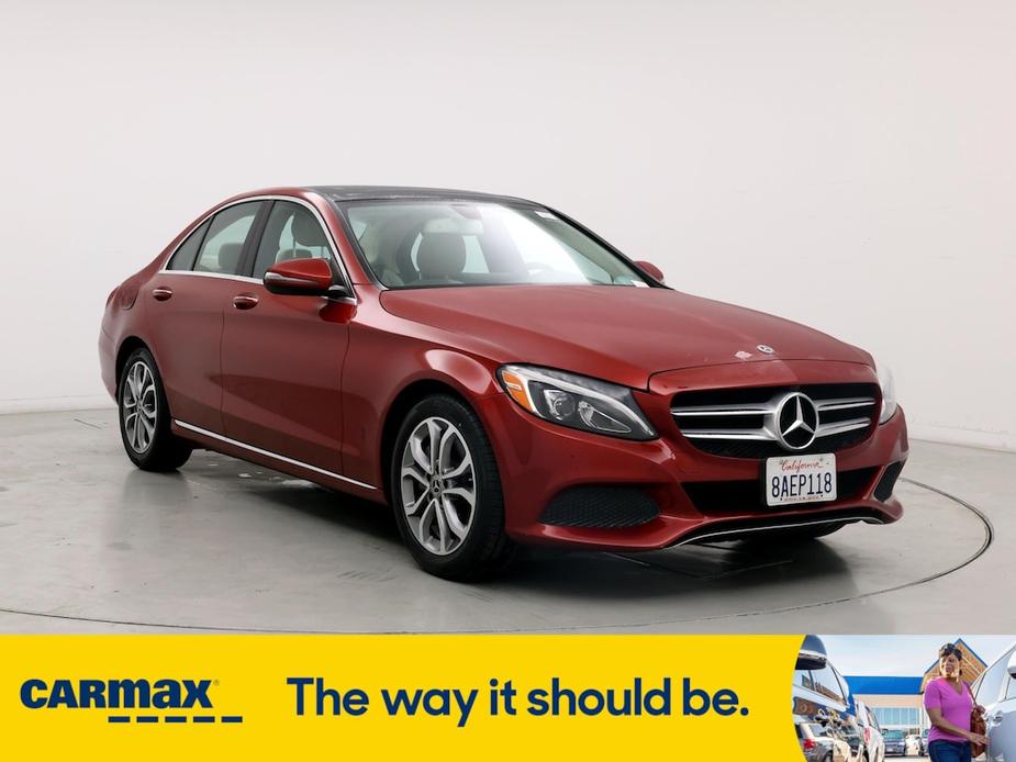 used 2018 Mercedes-Benz C-Class car, priced at $17,998