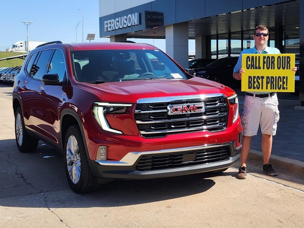 new 2025 GMC Acadia car, priced at $50,180