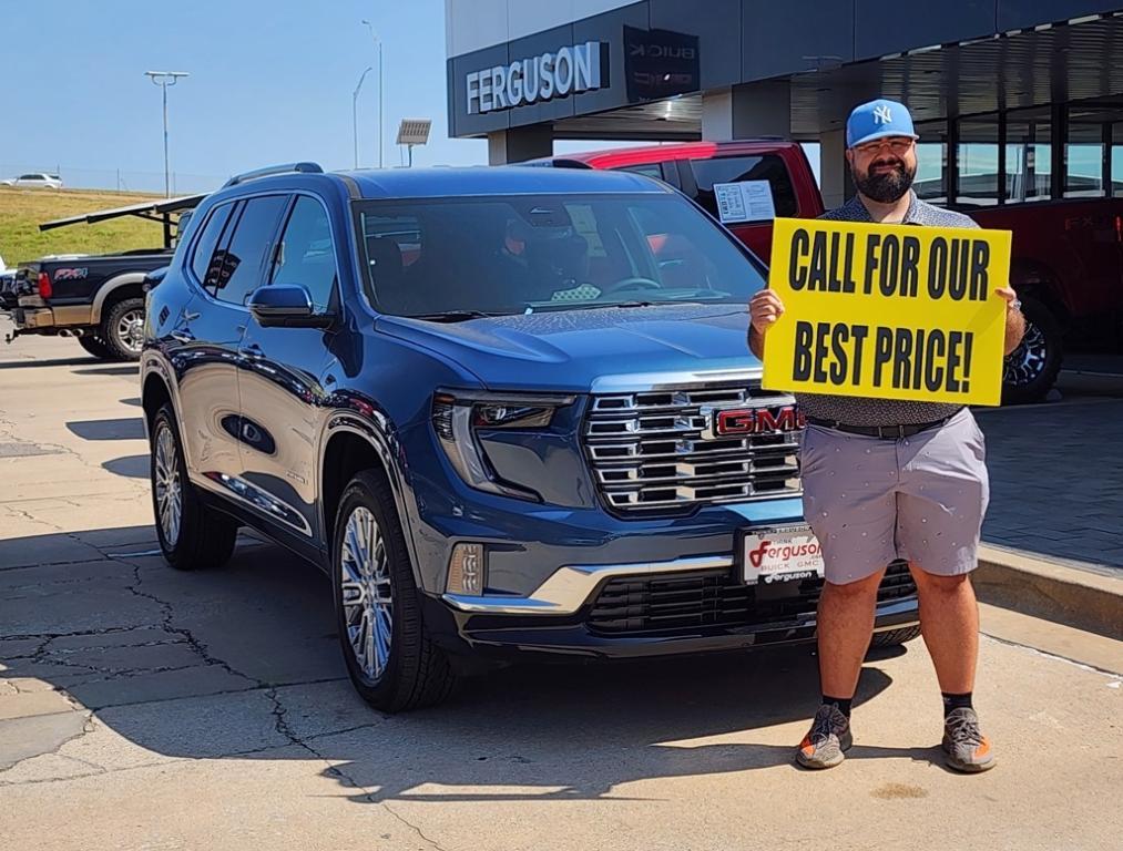 new 2025 GMC Acadia car, priced at $49,925