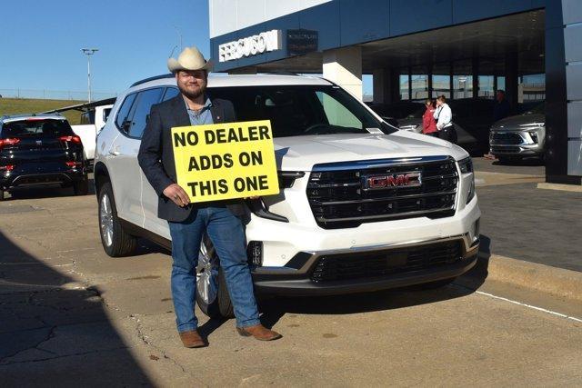 new 2025 GMC Acadia car, priced at $50,530