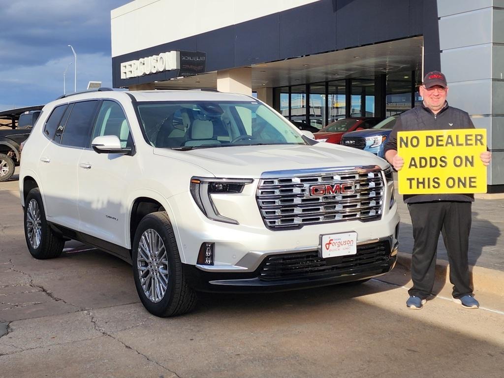 new 2025 GMC Acadia car, priced at $58,380