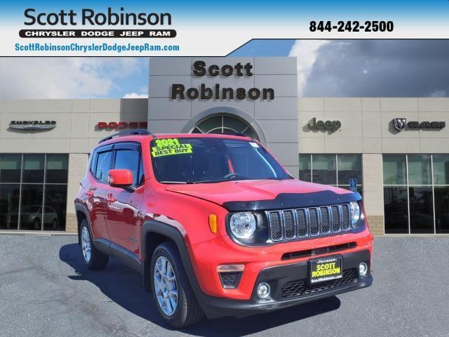 used 2021 Jeep Renegade car, priced at $15,994