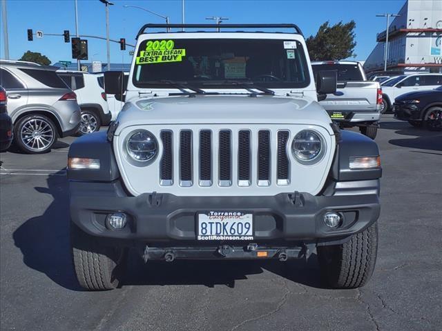 used 2020 Jeep Wrangler car, priced at $28,802