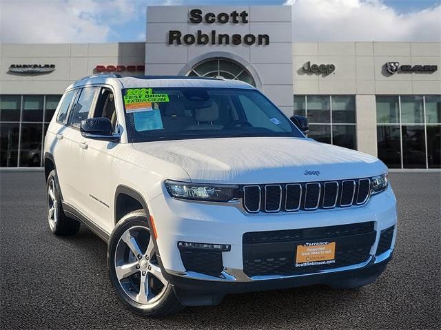 used 2021 Jeep Grand Cherokee L car, priced at $29,903