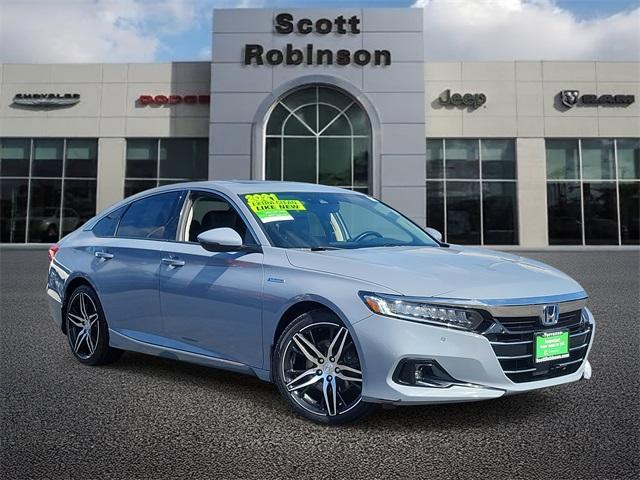 used 2021 Honda Accord Hybrid car, priced at $25,991