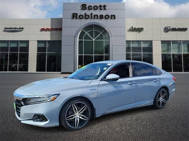 used 2021 Honda Accord Hybrid car, priced at $25,991