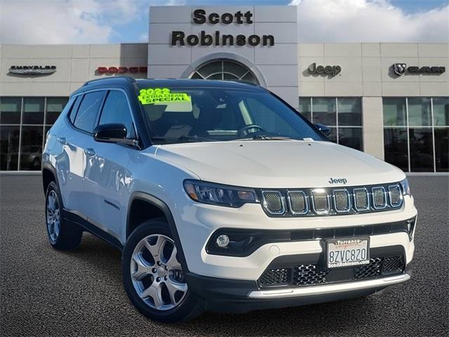 used 2022 Jeep Compass car, priced at $22,103