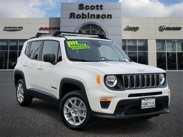 used 2022 Jeep Renegade car, priced at $18,993