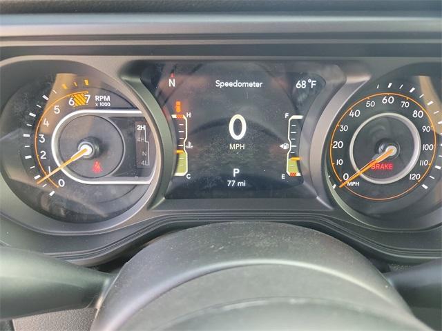 new 2025 Jeep Wrangler car, priced at $47,723