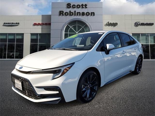 used 2024 Toyota Corolla Hybrid car, priced at $24,542