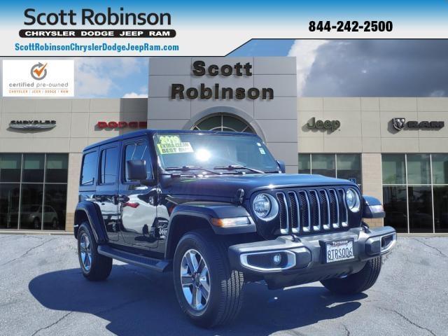 used 2019 Jeep Wrangler Unlimited car, priced at $30,953