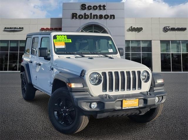 used 2021 Jeep Wrangler Unlimited car, priced at $29,984