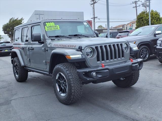 used 2020 Jeep Wrangler Unlimited car, priced at $43,591