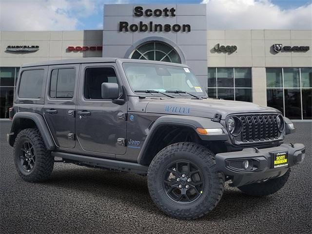 new 2025 Jeep Wrangler 4xe car, priced at $55,549