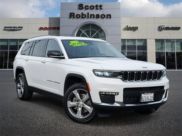 used 2021 Jeep Grand Cherokee L car, priced at $26,994