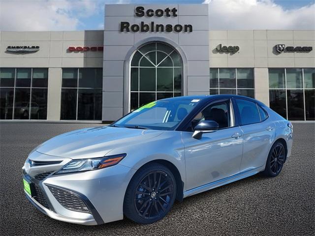 used 2022 Toyota Camry Hybrid car, priced at $28,492