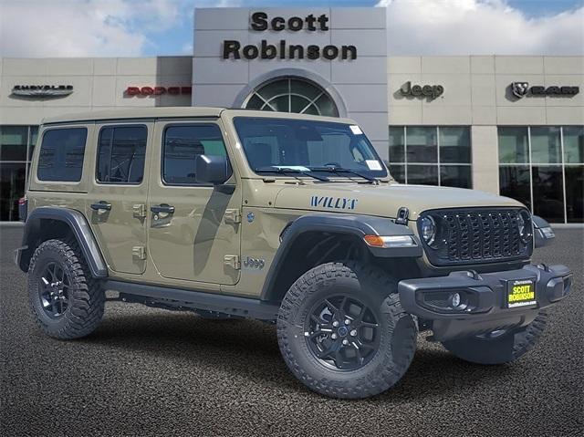 new 2025 Jeep Wrangler 4xe car, priced at $55,549