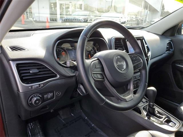 used 2019 Jeep Cherokee car, priced at $18,474