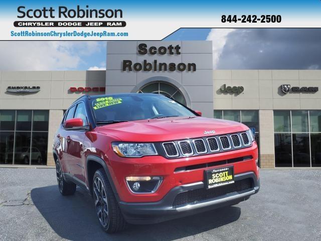 used 2018 Jeep Compass car, priced at $14,324